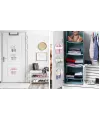 Banyo Terlik Tutucu - Kapı Arkası Pratik Raf - Terlik Tutucu Gri