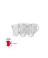 Bardak Kulplu 6 Li Istikane Mug Royaleks-81674