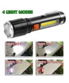 Baretta Br-85 Xhp50 Led 5 Fonksiyonlu Şarjlı El Feneri