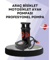 Basınç Saatli Ayak Pompası Bisiklet Ve Araç Uyumlu