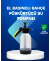 Basınçlı Manuel Köpük Pompası 2l Ayarlanabilir Sprey Başlıklı Temizlik