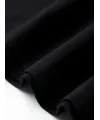 Baskılı Oversize Bisiklet Yaka T-shirt - Beyaz