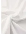 Baskılı Oversize Bisiklet Yaka T-shirt - Beyaz