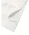 Baskılı Oversize Bisiklet Yaka T-shirt - Beyaz