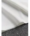 Baskılı Oversize Bisiklet Yaka T-shirt - Beyaz