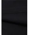 Baskılı Oversize Bisiklet Yaka T-shirt - Siyah