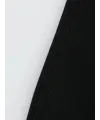Baskılı Oversize Bisiklet Yaka T-shirt - Siyah
