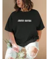 Baskılı T-shirt - Siyah