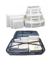 Bavul İçi Organizer Seti  Yatak Odası Organizer Set  Makyaj Organizer Mini Hurçlar (6 Parça)