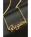 Begüm isimli kolye (Kişiye Özel)
