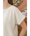 Bej T-Shirt Ve Pantolon Takım