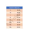 Beli Lastikli Mevsimlik Viskon Penye Pantolon Bej