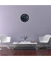 Beyaz 36 Cm Atatürk Modern Tasarım Duvar Saati
