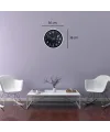 Beyaz 36 Cm Atatürk Modern Tasarım Duvar Saati