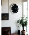 Beyaz 36 Cm Modern Duvar Saati