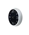 Beyaz 40 Cm Metal Modern Duvar Saati