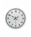 Beyaz Dekoratif Stil 52 Cm Metal Duvar Saati