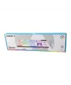 Beyaz Gökkuşağı Işıklı Usb Kablolu Oyuncu Klavye - Mouse Set