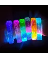 Beyaz-Gümüş Led Işıklı Baskı Yapılabilen Pilli Bileklik Bilezik 1,5 cm Genişlik
