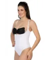 ieg™ BEYAZ MI  2076 Göğüsü Açık String Body Korse