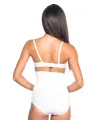 ieg™ BEYAZ MI  2079 Yüksek Bel Desenli Double Slip Korse