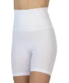 ieg™ BEYAZ MI  2091 Önü Dantelli Yüksek Bel Boxer Korse