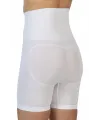 ieg™ BEYAZ MI  2091 Önü Dantelli Yüksek Bel Boxer Korse