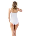 ieg™ BEYAZ MI  2821 Balenli Double Boy Slip Lazer Korse