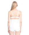 ieg™ BEYAZ MI  2886 Yüksek Bel Tül Slip Lazer Korse