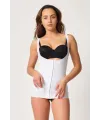 ieg™ BEYAZ MI  2916 Karyoka Destekli Agraflı Atlet Korse