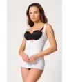 ieg™ BEYAZ MI  2916 Karyoka Destekli Agraflı Atlet Korse