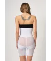 ieg™ BEYAZ MI  2929 Double Tül Paçalı Lazer Korse