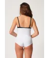 ieg™ BEYAZ MI  2932 Double Karın Agraf Destekli Slip Lazer Korse
