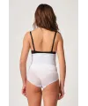 ieg™ BEYAZ MI  2945 Tül Karyokalı Slip Lazer Korse