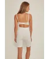 ieg™ BEYAZ MI  3005 Soft Uzun Paçalı Boxer Korse