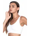 ieg™ BEYAZ MI  4021 Pedli Kalın Askılı Büstiyer