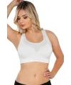 ieg™ BEYAZ MI  4027 Seamless Tül Pedli Toparlayıcı Büstiyer