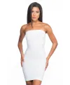 ieg™ BEYAZ MI  5065 Straplez Elbise Korse