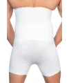 ieg™ BEYAZ MI  E1005 Erkek Yüksek Bel Double Boxer Korse