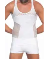 ieg™ BEYAZ MI  E1006 Fileli Erkek Korse Atlet