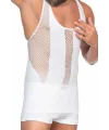 ieg™ BEYAZ MI  E1009 Fileli Erkek Korse Atlet
