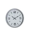 Beyaz Modern Prestij 52 Cm Metal Duvar Saati