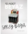 Beyaz Sprey Boya 200 Ml 12 Adet IEGOS6M