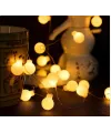 Beyaz Top Led Gün ışığı Pilli 2 Kademeli