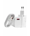 Beyaz Ultra Plus Hızlı Şarj Seti Şarj Adaptörü Ve Kablosu 67w