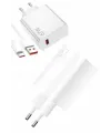 Beyaz Ultra Plus Hızlı Şarj Seti Şarj Adaptörü Ve Kablosu 67w