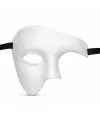 Beyaz Yarım Erkek Maske – Phantom Parti  Balo Maskesi
