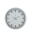 Beyaz Zarafet 40 Cm Metal Duvar Saati