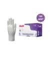 Beybi L Pudralı 100 Pcs Lateks Muayene Eldiveni IEGULWF