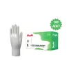 Beybi S Pudralı 100 Pcs Lateks Muayene Eldiveni IEGRV0A